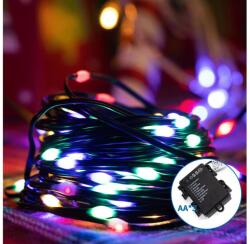 Aigostar B. V. Aigostar - LED Karácsonyi kültéri lánc 50xLED/8 funkció 3xAA 5, 3m IP44 többszínű B10303K1O (AI1350)