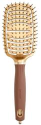 Olivia Garden Perie de par cu peri de nailon Expert Care Flex Gold&Brown (5414343020727)