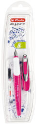 Herlitz Stilou Herlitz My. pen, penita L pentru stangaci, blister, Roz/Alb (50046812)