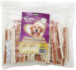 Mr. Biffy Recompense pentru caini Mr. Biffy, sandwich pui si peste, 500g (1377)
