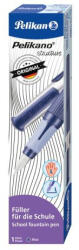Pelikan Stilou Pelikano Structure, penita L pentru stangaci, grip economic, Albastru (824538)