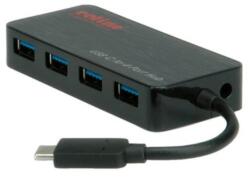 Roline 14.02. 5035-5 USB Tpye-C 3.2 HUB - 4 Portos