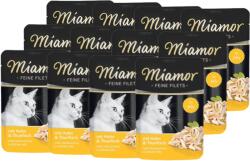 Miamor Miamor Feine Filets - nedves macskaeledel csirkefilé tonhallal 12x100g