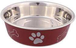 TRIXIE Castron Trixie Inox Cu Invelis Din Plastic 0.8 l/17 cm pentru caini 25243 (TX-25243)
