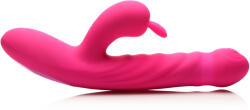 Bang! Thrusting & Vibrating Rabbit Pink Vibrator