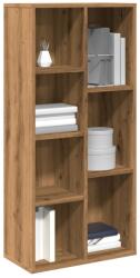 vidaXL kézműves tölgy színű könyvszekrény 50 x 25 x 104 cm (855965)