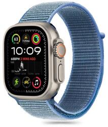 Tech-Protect TP1940 Tech-Protect Nylon Apple Watch 6 / 7 / 8 / 9 / 10 / SE (40/41/42mm) óraszíj, Baba kék (TP1940)