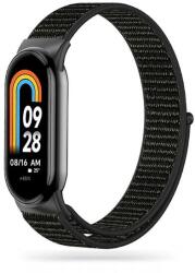 Tech-Protect TP1911 Tech-Protect Nylon Xiaomi Smart Band 8 / 9 / NFC óraszíj, Fekete (TP1911)