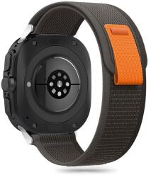 Tech-Protect TP1926 Tech-Protect Nylon Samsung Galaxy Watch Ultra óraszíj, fekete-narancs (TP1926)