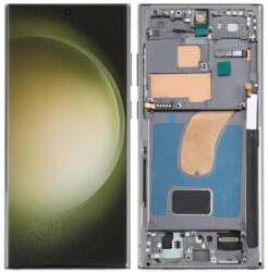 GH96-15524A Samsung Galaxy S23 Ultra SM-S918U USA ver OEM OLED kijelző, érintővel Zöld kerettel, előlap (GH96-15524A)