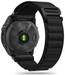 Tech-Protect TP1918 Tech-Protect Nylon Pro Garmin Fenix 3 / 5X / 3HR / 5X PLUS / 6X / 6X PRO / 7X óraszíj, Fekete (TP1918)