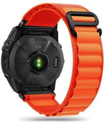Tech-Protect TP1919 Tech-Protect Nylon Pro Garmin Fenix 3 / 5X / 3HR / 5X PLUS / 6X / 6X PRO / 7X óraszíj, Narancs (TP1919)