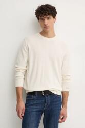 Pepe Jeans gyapjúkeverék pulóver NEW ANDRE CREW NECK könnyű, férfi, bézs, PM702469 - bézs XL - answear - 18 990 Ft