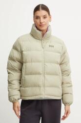 Helly Hansen kifordítható dzseki női, zöld, téli, oversize - zöld S