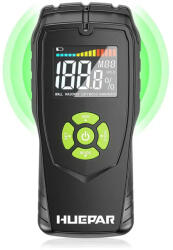 Huepar M02 - roncsolásmentes nedvességmérő: 4 főkategória, 9 alkategória (m02)