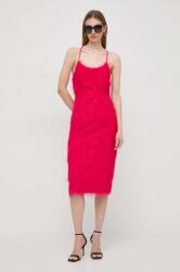 TWINSET ruha rózsaszín, midi, egyenes - rózsaszín 34