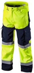 NEO TOOLS Láthatósági Munkanadrág Softshell Sárga 81-750