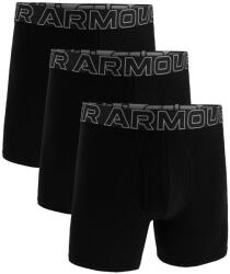 Under Armour Perf Cotton 6in 3Pack black Férfiboxeralsó XXL