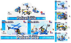 alleBLOX építőkocka készlet Police Force Rendőrségi járművek 96-103 db (többféle) 1 db (298225)