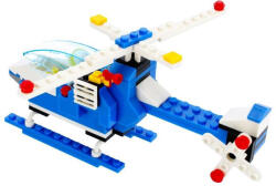 alleBLOX építőkocka készlet Police Force Rendőrségi helikopter 122 db (298233)