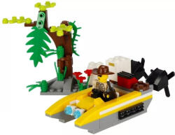 alleBLOX építőkocka készlet Jungle Defenders Motorcsónak 160 db (292920)