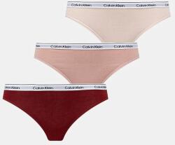 Calvin Klein Underwear bugyi 3 db rózsaszín, 000QD5207E - rózsaszín XS