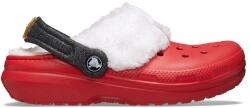 Crocs Kids Classic Lined Santa Clog T Gyerek papucs (210932-6WE C9)