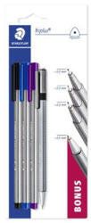 STAEDTLER Vegyes írószer készlet, 4 darabos, STAEDTLER "Triplus® multi set 34P2 (34 SBK4P2) - iroszer24