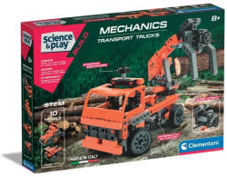Clementoni Știință &, Play: Set de jocuri de construcție 10 în 1 camion - Clementoni (50816)