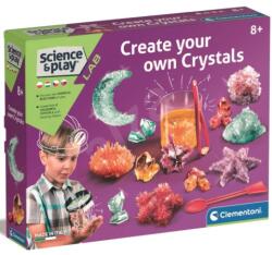 Clementoni Science&, Play: Set de jucărie Crystal Maker - Clementoni (50216)