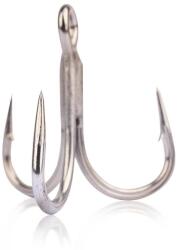 Mustad Un Inline Treble - 5x Strong Titan Steel 8/0 2db/cs (m4213800) - fishingoutlet