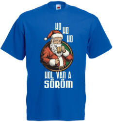  Ho ho Hol van a söröm? - Karácsonyi Férfi Póló (667739)