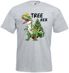  Tree Rex - Karácsonyi Férfi Póló (kptreerex11)