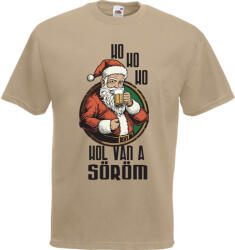  Ho ho Hol van a söröm? - Karácsonyi Férfi Póló (366265)