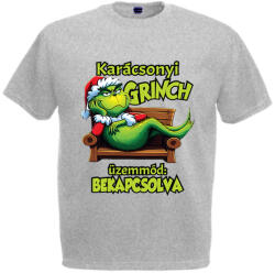 Grincs üzemmód bekapcsolva - Karácsonyi Férfi Póló (990325)