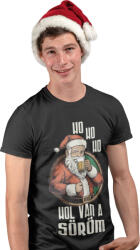 Ho ho Hol van a söröm? - Karácsonyi Férfi Póló (823297)