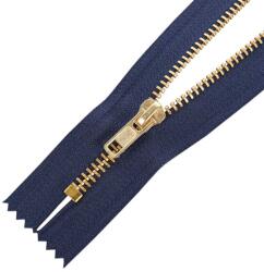 Fém cipzár VT5 zárt sárgaréz 4M0 12 cm - Sötétkék 330