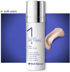 MediNatural Retinal 1 Soft Start Éjszakai Krémszérum | 0, 01% retinal