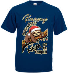  Lajhár tempó - Karácsonyi Férfi Póló (336727)