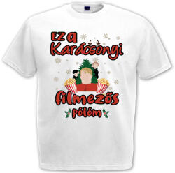  Ez a karácsonyi filmezős pólóm - Karácsonyi Férfi Póló (250371)