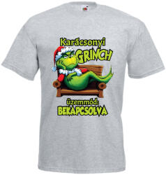  Grincs üzemmód bekapcsolva - Karácsonyi Férfi Póló (347368)