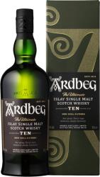 Ardbeg 10 ani 46% 0.7L - Gift Pack