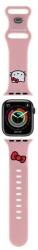 Hello Kitty szilikon cica fej szíj Apple Watch 38/40/41mm - rózsaszín