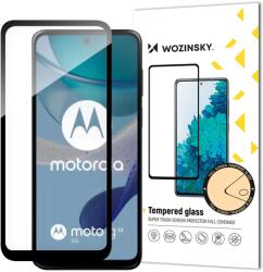 Wozinsky Tartós Wozinsky Teljes Ragasztású Edzett Üveg Motorola G53 teljes képernyős kerettel - Fekete üvegfólia