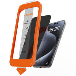 TORRAS iPhone 16 Plus Torras Install Master kijelzővédő üvegfólia