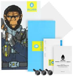 Blueo 5D Mr. Monkey Armor Kameraüveg (Forró hajlítás) - Samsung Galaxy S24 Ultra fekete üvegfólia