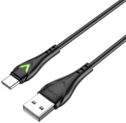 BOROFONE kábel BX65 Bright - USB to Type-C - 2A 1 méter fekete
