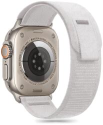 Tech-Protect NYLON STRIPE APPLE WATCH 6 / 7 / 8 / 9 / 10 / SE / ULTRA 1 / 2 (44 / 45 / 46 / 49 MM) CRAYON GREY szíj