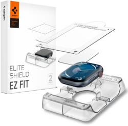 Spigen Apple Watch 10 (46mm) Spigen Elite Shield Hibrid üvegfólia "ez Fit" 2-darabos Készlet átlátszó