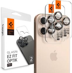 Spigen Iphone 16 Pro / Pro Max Spigen Optik Pro Glas. tr "ez Fit" Kamera Védő üvegfólia 2-pack Desert Titanium